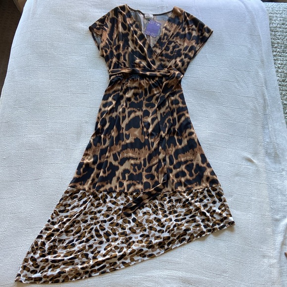 NWT Hot in Hollywood animal print dress size XL - Picture 5 of 9